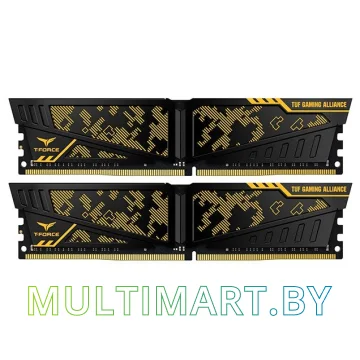 Оперативная память Team Vulcan TUF Gaming 2x8GB DDR4 PC4-25600 (TLTYD416G3200HC16CDC01)